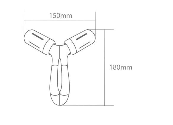 Xiaomi Leravan Multi-function Massage Moxibustion Stick (White) - 2