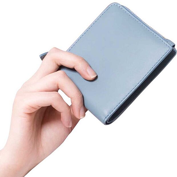 Xiaomi Urevo Leather Ladies Wallet (Blue) - 2