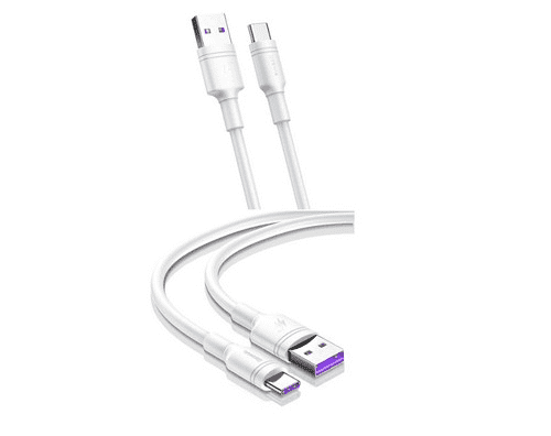 Дизайн кабеля Xiaomi Baseus Double-Ring Huawei Quick Charge Cable USB