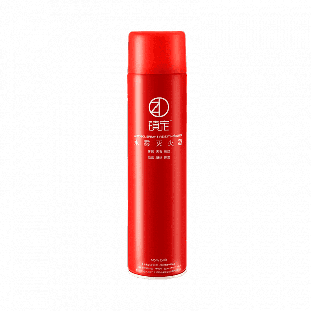 Огнетушитель Xiaomi Water Fire Extinguisher 580ml MSWJ580 (Red/Красный) 